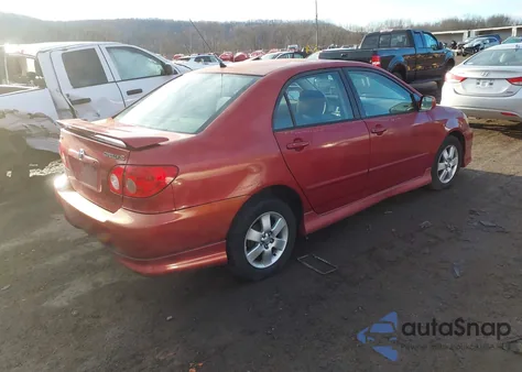 2006 Toyota Corolla S from USA, damaged, VIN 2T1BR32E36C596096